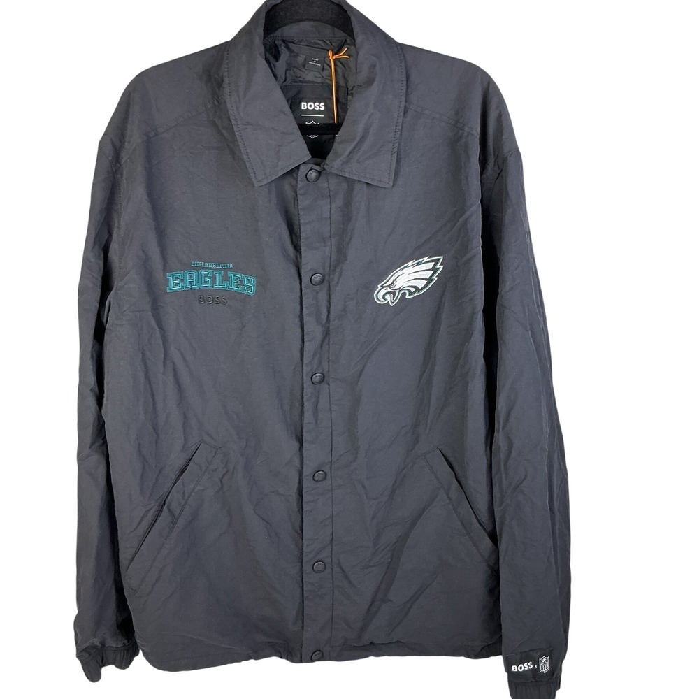 BOSS x NFL Philadelphia Eagles Coaches Jacket Mens XXL New With Tags $365 MSRP